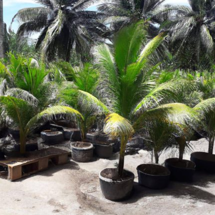 Venta de palmeras cocoteras