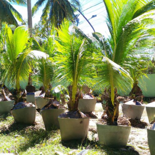 Venta de palmeras cocoteras